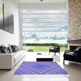 thumbnail image 7 of Ahgly Company Machine Washable Indoor Square Transitional Slate Blue Area Rugs, 4' Square, 7 of 7