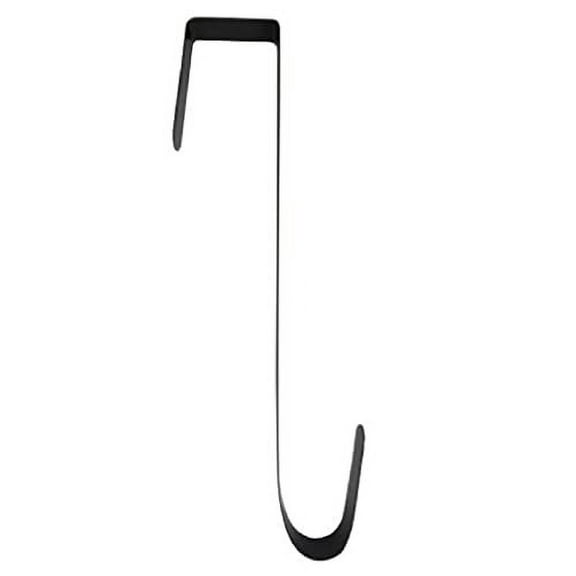 Black Metal Wreath Door Hanger 12 Inch