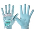 thumbnail image 5 of Soidarity Guantes de golf para mujer Diseño antideslizante Gránulos para mano izquierda y derecha Tela de microfibra Transpirable Guantes deportivos azul achtzehn 2piezas Soidarity CBP013802, 5 of 5