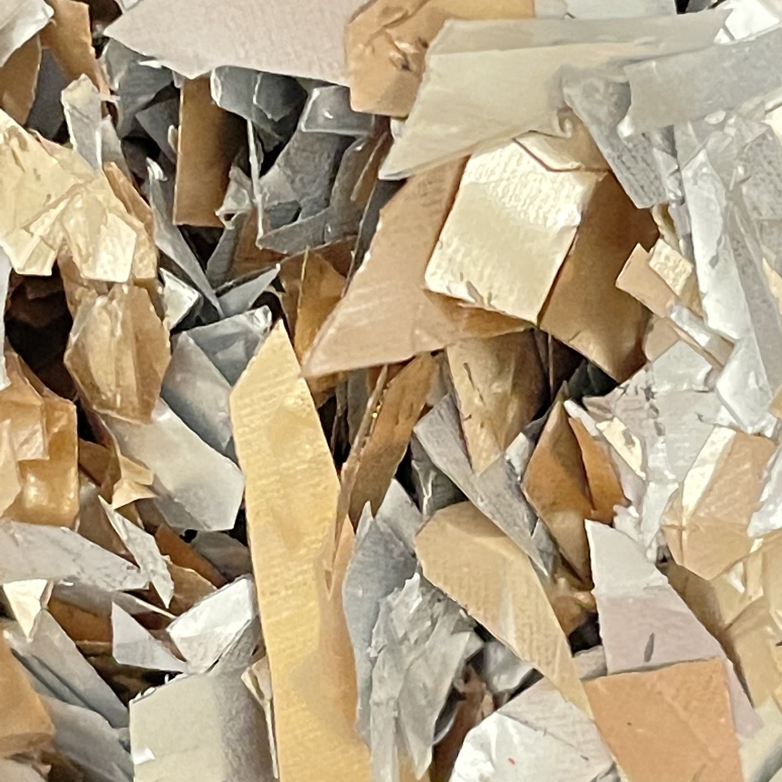 Recollections Neutral Polyester Glitter Shreds, 12 Pack
