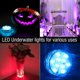 thumbnail image 4 of Luces de buceo LED con iluminación de bañera a control remoto a prueba de agua Funciona con pilas [juego de 2] oso de fresa Electrónica, 4 of 5