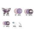 thumbnail image 3 of Mxdfafa 126Pcs Pink & Purple Butterfly Latex Balloon Arch Kit, Birthday Decorations Set, BDAY Party, Baby Shower, Wedding, 3 of 4