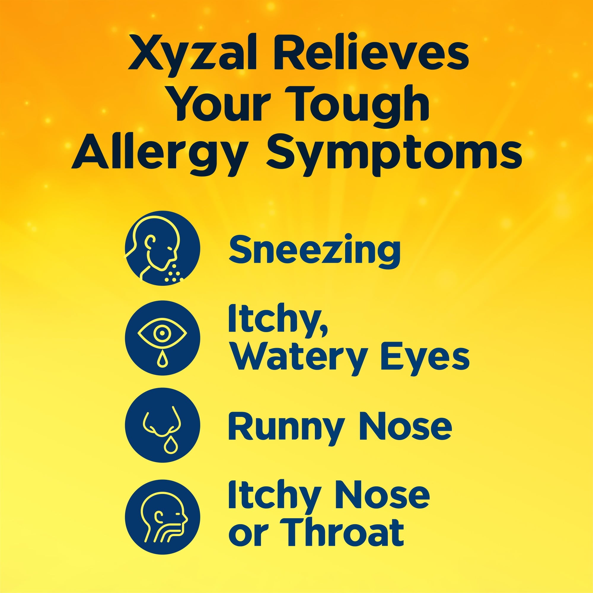 (2 pack) Xyzal 24 Hour Allergy Relief Medicine, Original Prescription Strength Antihistamine, Levocetirizine Dihydrochloride Tablets, 5 mg, 35 Count