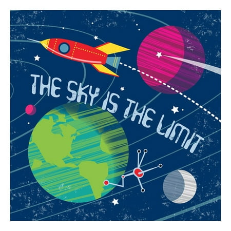 Oopsy Daisy The Sky is the Limit Canvas Art