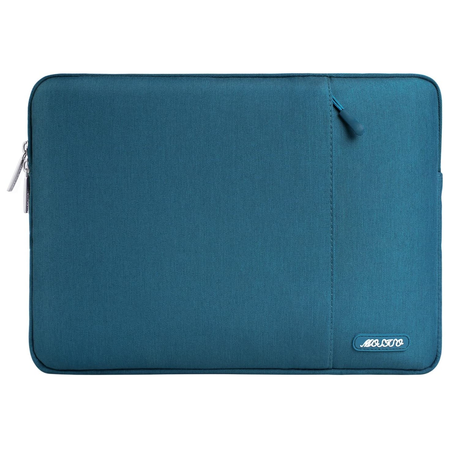 15 MacBook Case Cover 13 Handmade Sleeve Padded with Front Pocket Coral and Navy Laptop Case 11 