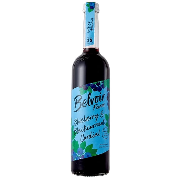Belvoir Blueberry & Blackcurrant Cordial 500ml (Pack of 6)