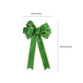thumbnail image 2 of Hovilon St. Patrick's Day Ribbon Irish Shamrock Wired Ribbon Glitter Green Ribbon for St. Patrick's Wreath DIY Crafting Gifts Wrapping St. Patrick's Party Decoration（Width - 2cm ）, 2 of 9