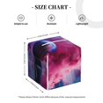 thumbnail image 3 of Picia Color Explosion Makeup Brush Pattern Tissue Box Cover,PVC Leather Square Holder,Tissue Box Holder with Magnetic Bottom,Facial Paper Organizer Dispenser-5.2"X5.2"X5.2", 3 of 8