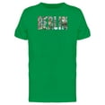 thumbnail image 1 of Cityscape On Berlin City Name Tee Men's -Image by Shutterstock, 1 of 1