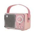 thumbnail image 1 of Bluetooth-högtalare Bärbar Ljudhögtalare Musik Trådlös Radio FM Mini Blootooth Audio Rosa, 1 of 5