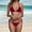 Red, variant on Women's Swimwear Tankini Set Strappy Bikini Top And Bottom Beach Vacation Outfit Summer Swim Suit For Pool Party Ladies Swimsuits with Underwire Bathing Suits for Women Retro Teen Swim Shorts for Boys