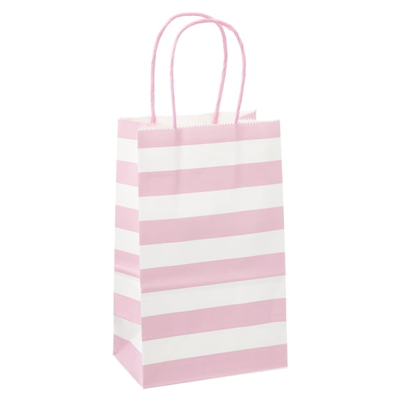 8 Packs: 13 ct. (104 total) Small Pastel Stripe Gift Bags by Celebrate It™