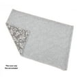 thumbnail image 2 of MidWest Homes for Pets QuietTime Reversible Dog Crate Pan Cover, 42 inch, Fleece, Gray Floral, 2 of 8