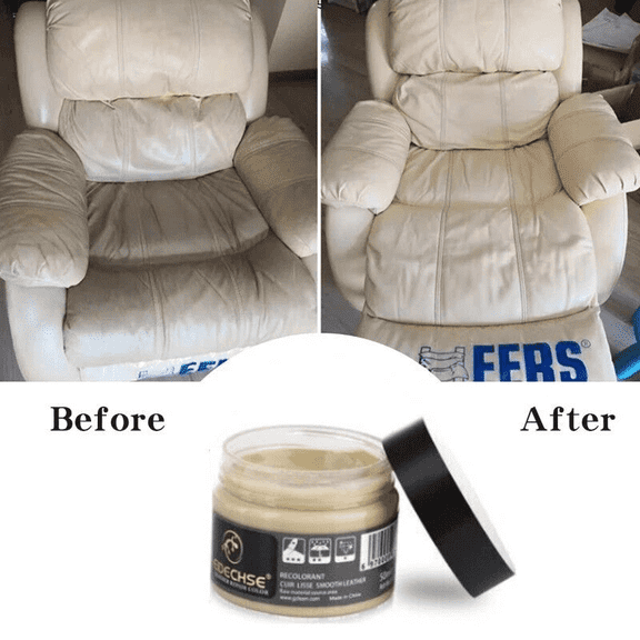 Advanced Leather Repair Gel Cream Kit for Scratches and Holes on Car Seats