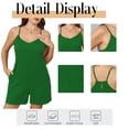 thumbnail image 6 of Cuteduck Women's Plus-size Casual Summer Halter Rompers Shorts Jumpsuit with Pockets 0XL-4XL, 6 of 10