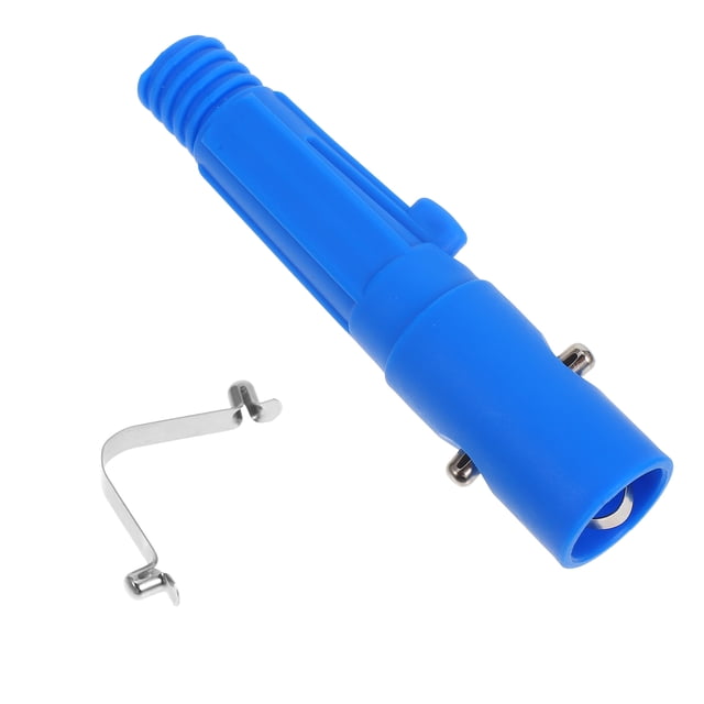WHAMVOX 1Jgo Punta Repuesto Roscada Para Mango Trapeador Material Resistente Color Azul Uso Diario