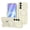 Beige, variant on ELEHOLD Magnetic Case for Samsung Galaxy A17 5G, Shockproof Military Grade Case with Kickstand, Screen Protector Included,Blue
