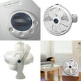 thumbnail image 6 of Lasko 20 Inch Cyclone Floor or Wall Mounted Pivoting Fan, White (2 Pack), 6 of 6
