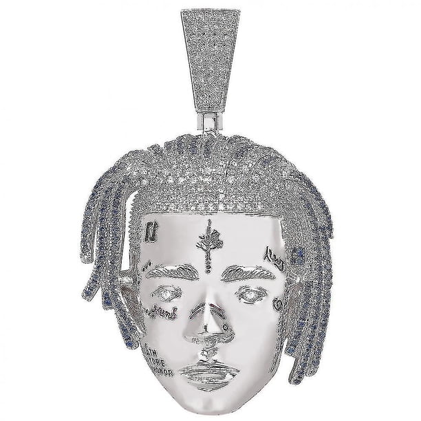 Hip-hop Rap Rapper Xxxtentacion Necklace Pendant With Rope Chain 