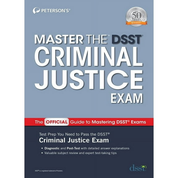 Master the Dsst Criminal Justice Exam, (Paperback)