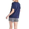 thumbnail image 2 of Champion Women's Short Sleeve Tee and Sleep Short Set, 2pc, 2 of 7