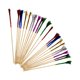 thumbnail image 1 of Scienceny Paquete de 100 palillos de para aperitivos con borlas largas, decoración tropical, postres, palillos de para bebidas Artesanía, 1 of 6