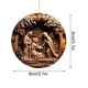 thumbnail image 3 of XWSHYW Adornos Colgantes Adorno Navideño de Acrílico con Colgante Bautismal para Decoración de Pared Navideña, 3 of 5