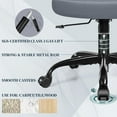 thumbnail image 7 of Office Chair, Ergonomic Desk Chair with Adjustable Height and Lumbar Support Swivel Desk Computer Chair with Flip up Armrests for Conference Room, Drak Gray, 7 of 7