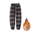 thumbnail image 3 of Gpaecead Plaid Long Johns For Boys Girls - Winter Thermal Leggings For Toddler, Fleece Lined Thermal Underwear Bottoms Black, 3 of 3