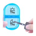thumbnail image 5 of Weekly 2 7 Day Am Pm Pill Box With Free Pill Case For Vitamins, Fish Oils, Supplements, 5 of 5