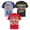 Red / blue / grey, variant on SUPER MARIO Nintendo Mario Luigi Bowser Infant Baby Boys 3 Pack T-Shirts Infant to Toddler