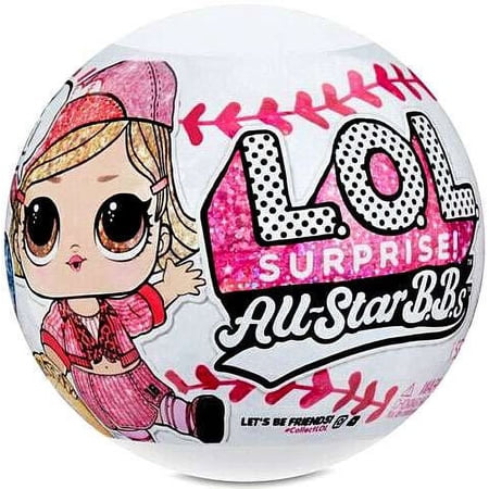 MGA Entertainment All Star B.B.s Collectible LOL Surprise Doll, Pink