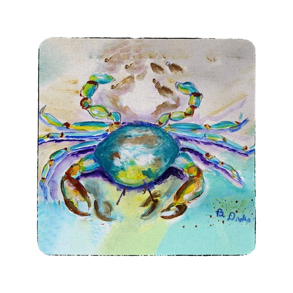 Betsy Drake Interiors Alaskan Crab Coaster Set of 4