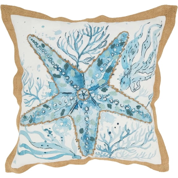 Charming Outdoor Starfish Pillow Cover
