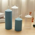 thumbnail image 4 of Coarse Rack Tip Scented Candle Making Molds Coarse Rack Mold Geometric Shape Plastic Candle Making Molds for Making Paraffin Wax and Carnauba Wax, 4 of 8