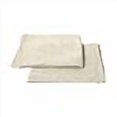 thumbnail image 2 of LinenMe Linen Lara Hand Towels, 12 by 20-Inch, Silver, Set of 2, 2 of 4