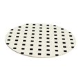 thumbnail image 2 of Alfombra circular lavable a máquina para sofá, pasillo, puerta, 23,6 pulgadas Estilo A, 2 of 9