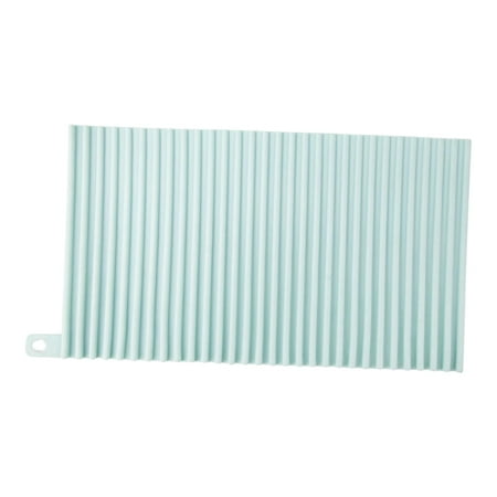 

Foldable Towels Storage Organizer Kitchen Accessories Durable Silicone Practical Blue