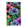 thumbnail image 7 of ZNDUO Blackout Door Curtains, Insulated Blackout Tropical Floral Style Design Pattern Window Curtain for Living Room Kitchen Bathroom Bedroom, 34x56 Inches, 7 of 7
