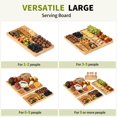 thumbnail image 5 of Charcuterie Board Set 3 in 1 Magnetic Extra Large Cheese Platter, 5 of 9