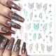 thumbnail image 4 of Pegatinas 3D de mariposa de Metal plateado para uñas, deslizadores adhesivos de luna y estrella dorada, calcomanía de Arte de uñas con purpurina, decoración de manicura, 4 of 4