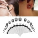 thumbnail image 3 of Kit de medidores de oreja, 36 piezas de conos y puntas acrílicas Kit Auricle Tapers Kit de expansión de oreja Acabado de lujo, 3 of 3