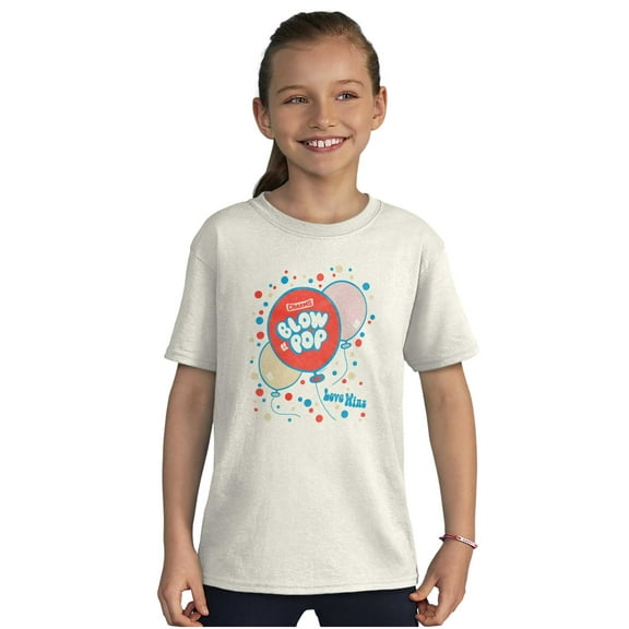 Vintage Candy Logo Love Wins Balloons Crewneck T Shirts Boy Girl Teen Brisco Brands XS