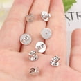 thumbnail image 4 of Alexcraft Silver Plated Hypoallergenic Earring Backs Replacement - 4 Pairs, 4 of 4