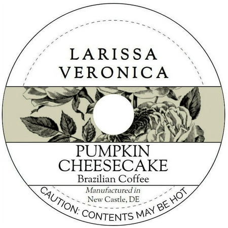 product image of Larissa Veronica Pumpkin Cheesecake Brazilian Coffee (Single Serve K-Cup Pods)  (Pumpkin Cheesecake  Whole Coffee Beans  12 pods  1-Pack  Zin: 576514)