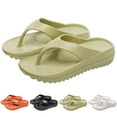 thumbnail image 5 of CPNG Men Women Non-Slip Flip Flops EVA Walking Beach Water Shoes Sandals with Arch Support Summer Comfortable Slip On Flip Flops Slippers Comfort Footwear, 5 of 7