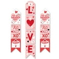thumbnail image 7 of Big Dot of Happiness Happy Valentine's Day - Hanging Vertical Paper Door Banners - Valentine Hearts Party Wall Decoration Kit - Indoor Door Decor, 7 of 7