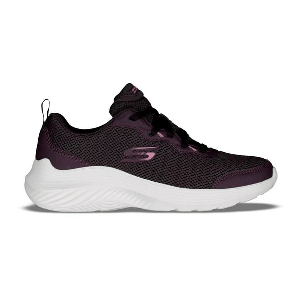 Tenis Skechers Bobs Squad Mujer Deportivo purpura 23.5