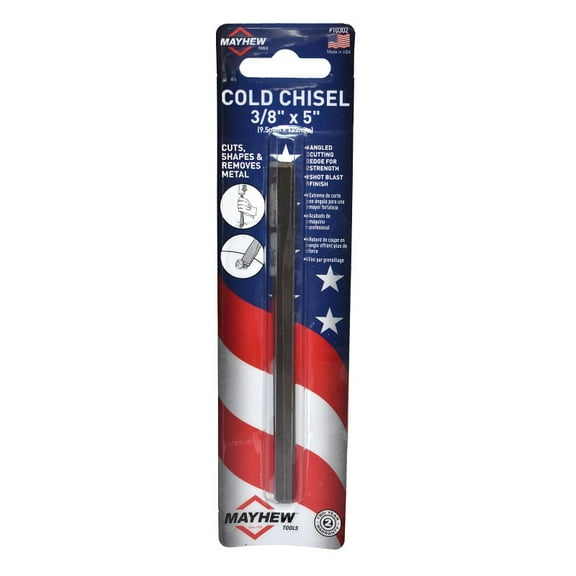 Mayhew 3/8in. x 5in. Cold Chisel