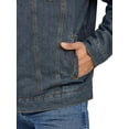 thumbnail image 5 of Chaqueta Wrangler de mezclilla rústica con corte vaquero con forro occidental para hombre, 5 of 5